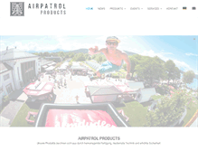 Tablet Screenshot of airpatrol-products.com